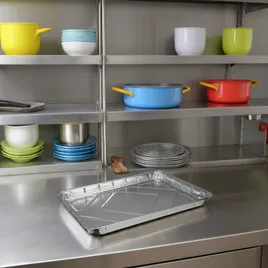 Cake Pan 1/2 Size 17.75X12.75X1.25 IN Aluminum Rectangle 100