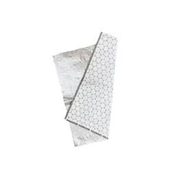 Oasis Supply, Pre-Cut Insulated Foil Sandwich Wrap Sheets - Grease-Resistant, For Hot Food Items 1000 Count 10 3 4 X 14