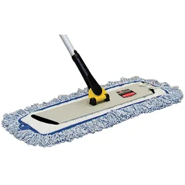Mop  Hygen™ Mop Frame 17 IN Yellow Aluminum Quick Connect Swivel