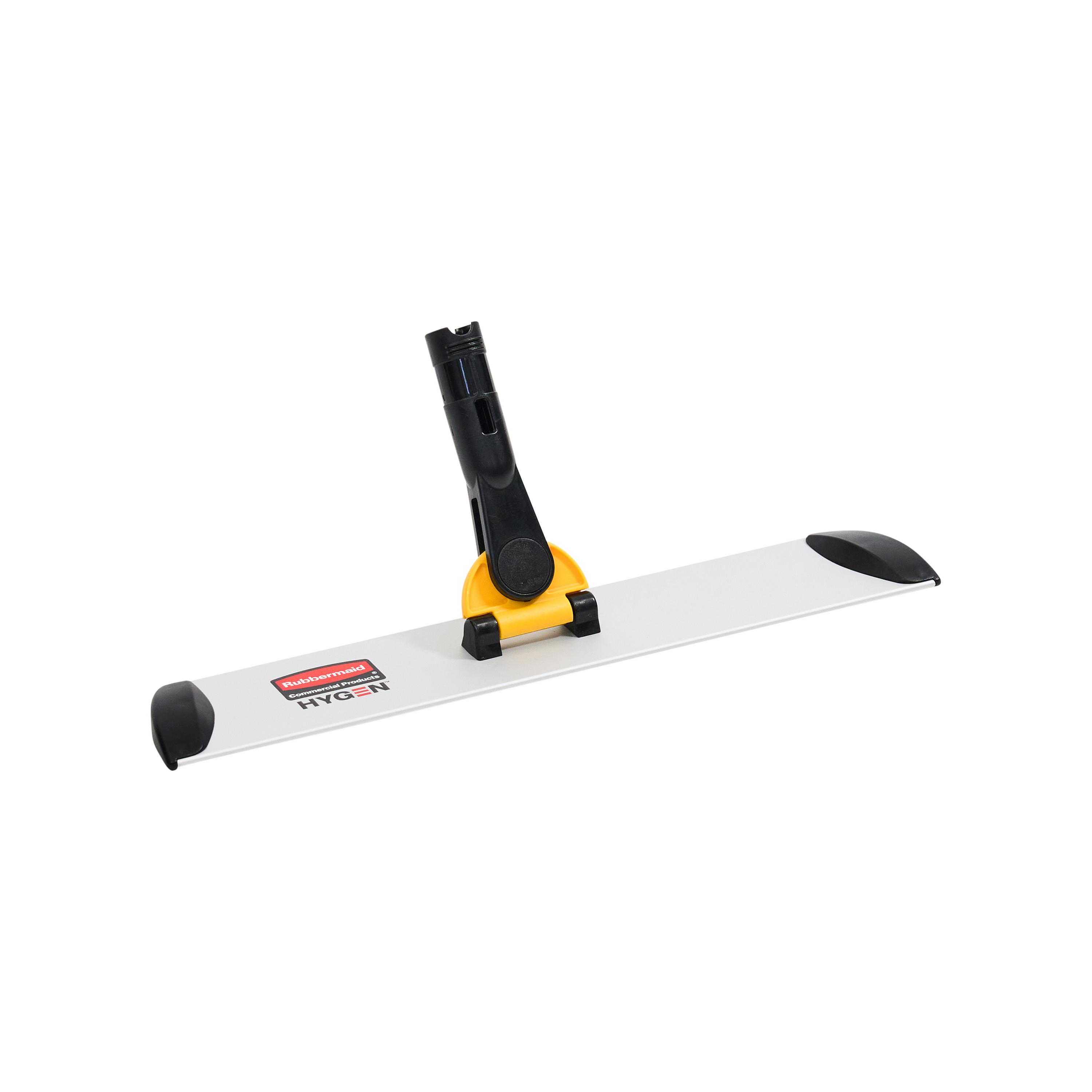 Hygen™ Mop Frame 18X3.5 IN Yellow Aluminum Quick Connect Swivel 1
