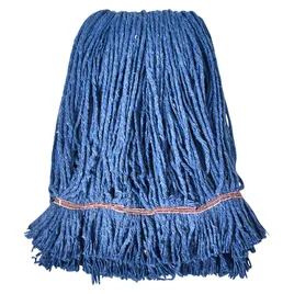 ★ Ma~ ★ MaxiClean® Mop Head 24 OZ Blue Cotton Synthetic Fiber 4PLY