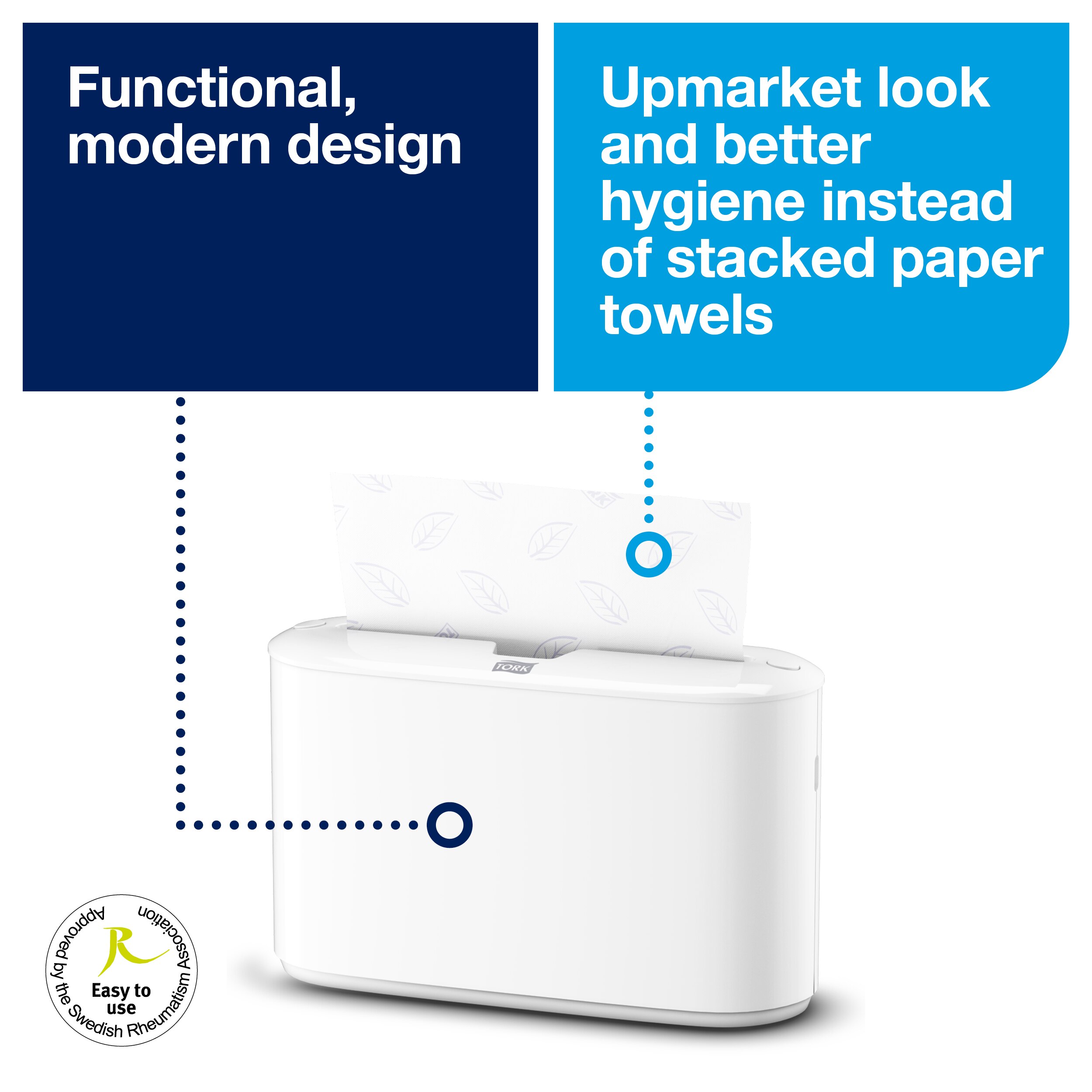 Tork Xpress H23 Paper Towel Dispenser 4.56X12.68X7.92 IN Plastic