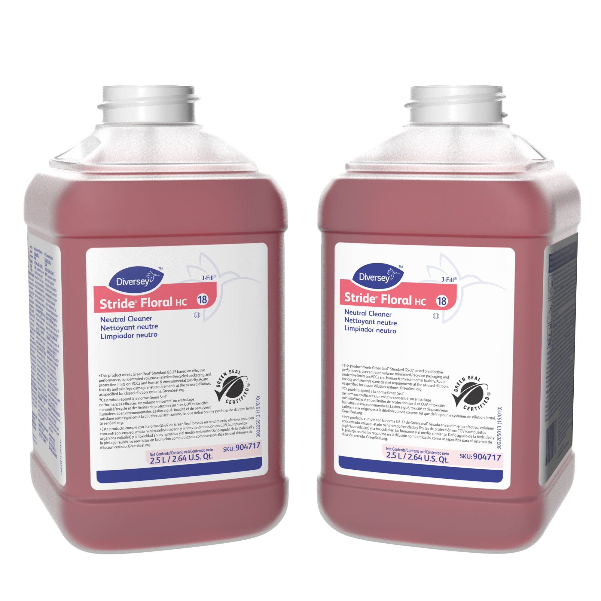 Stride Floral All Purpose Cleaner 2.5 L Neutral Liquid