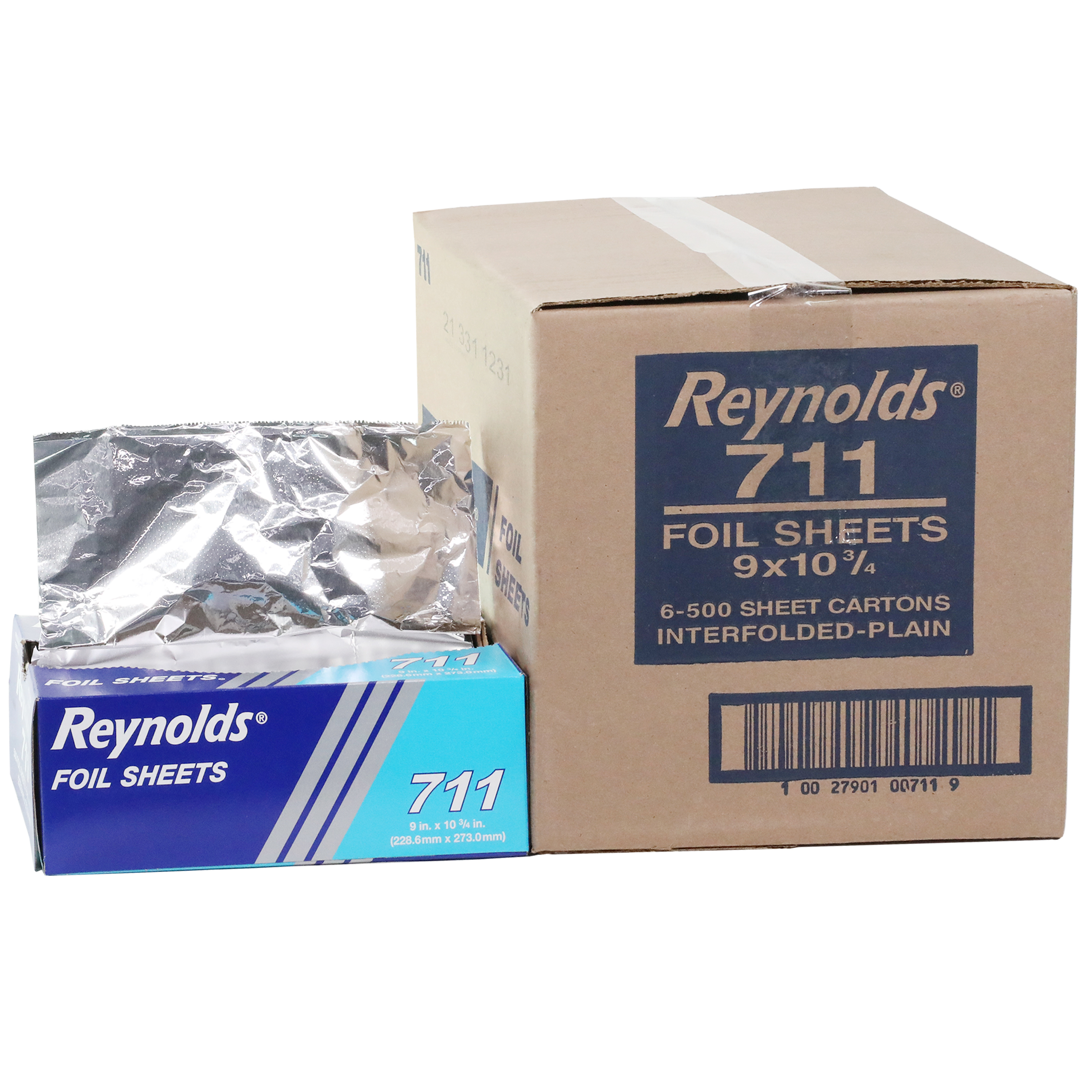 Foil Sheets 9X10.75 IN Aluminum Silver Pop-Up 3000/Case | Imperial