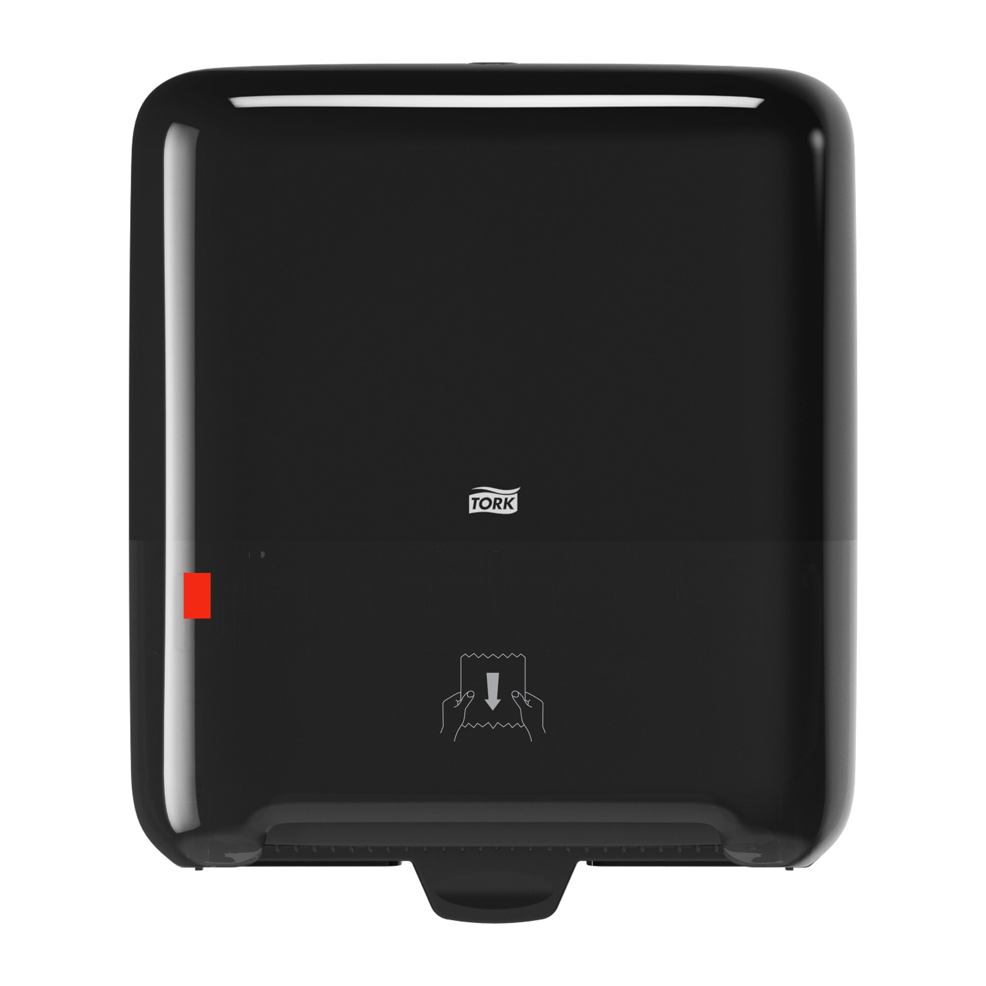 Tork Matic® H1 Paper Towel Dispenser Plastic Wall Mount Black Hard