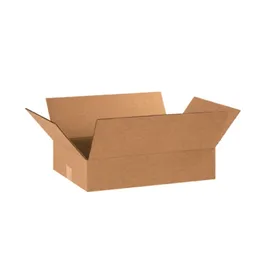 Heavy Duty 20x12x4 Corrugated Boxes (25 Pack) - ECT-32 Kraft For Shipping & Moving