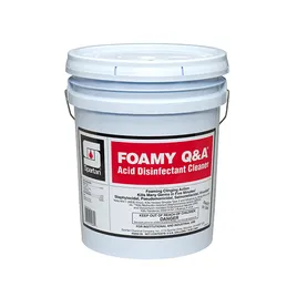 Foamy Q & A® Floral Citrus Disinfectant Cleaner 5 GAL Acidic Acid