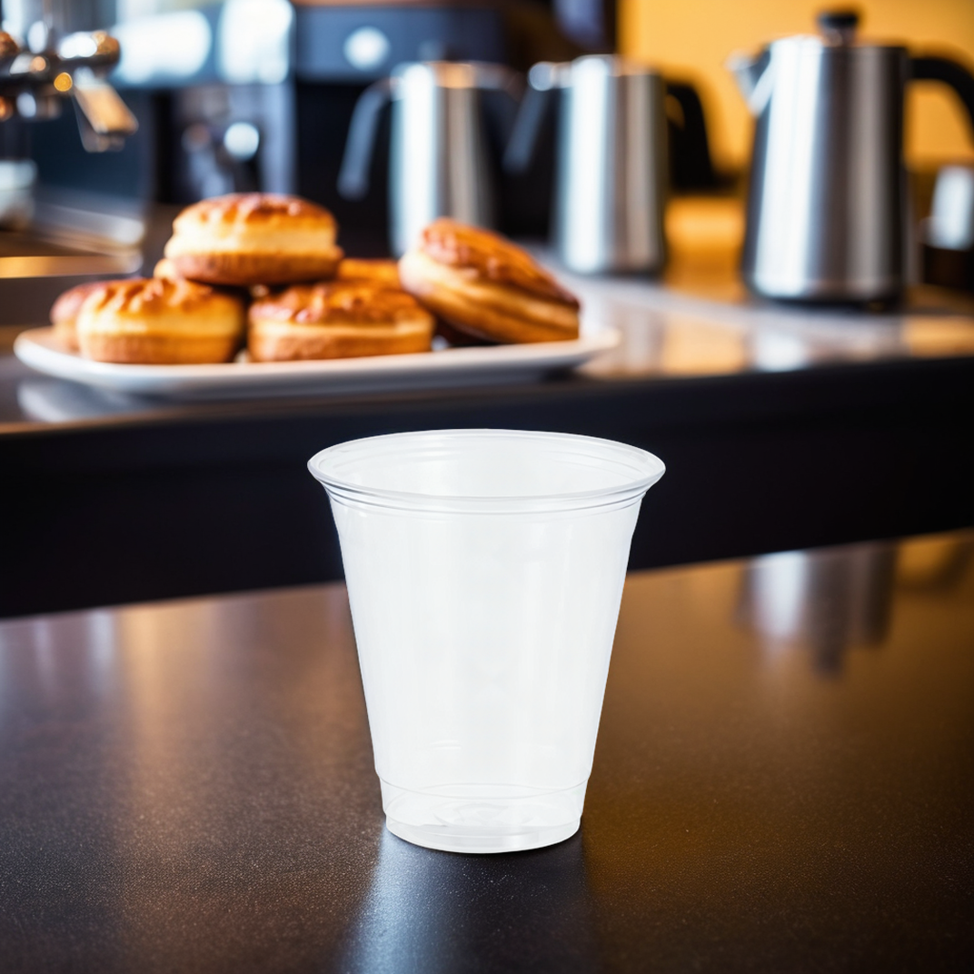 16 oz disposable plastic cups with lids 16oz PET Plastic Cups