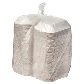 Savaday® Take-Out Container Base 9X7 IN Molded Fiber White