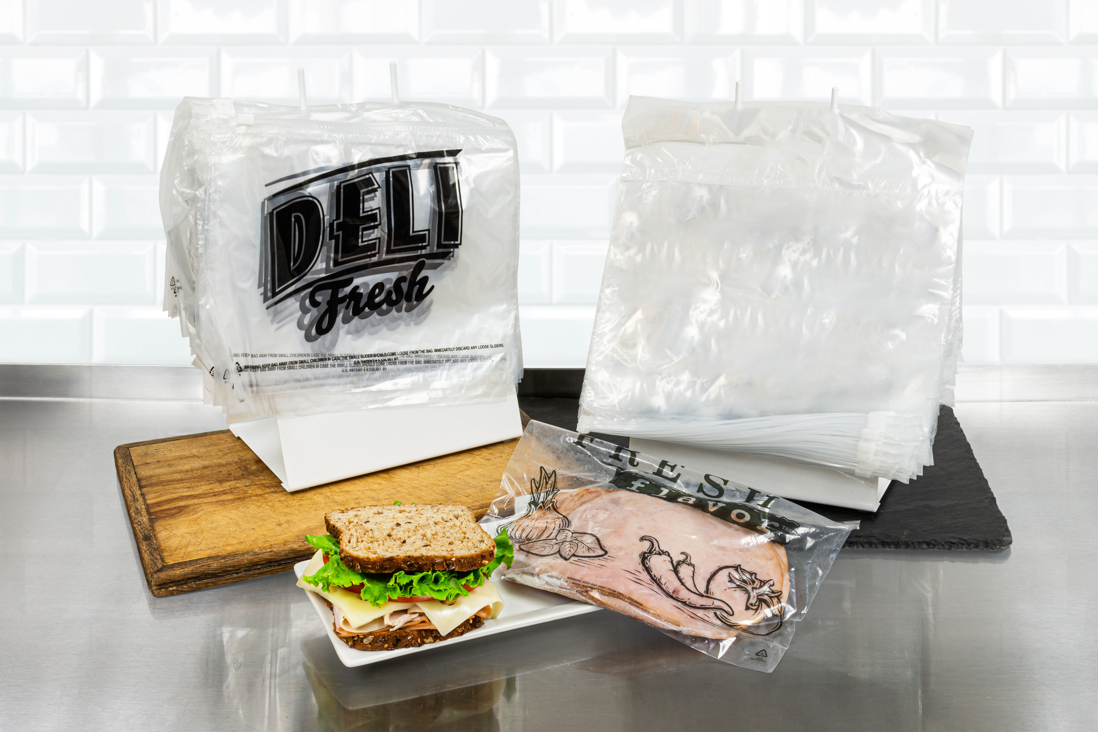 Fresh Flavor™ Deli Bag 10X8 IN Low-Density Polyethylene (LDPE