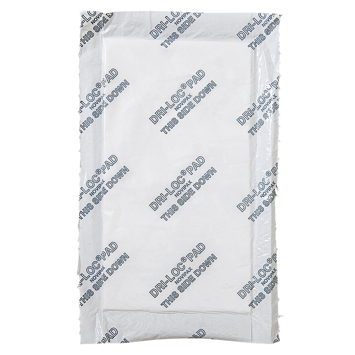 Ad de Vidar デモテープ Dri-Loc® Meat Pad 4X7 IN Plastic Cellulose White Rectangle