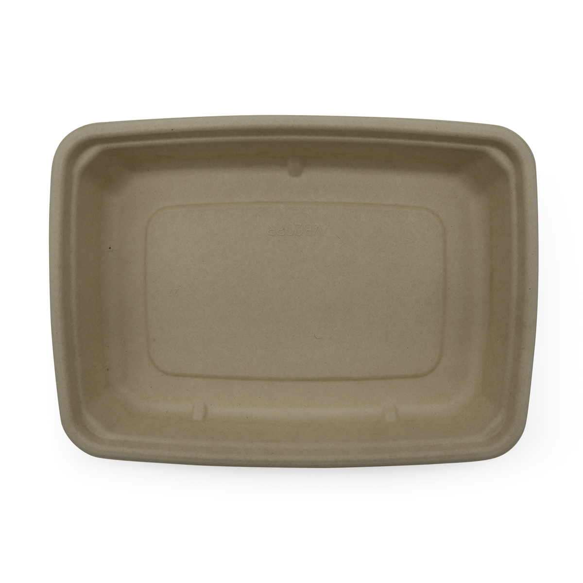 Victoria Bay Take-Out Container Base 6X9 IN Pulp Fiber Natural
