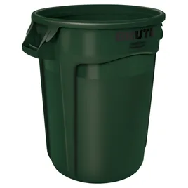 Brute® Trash Can 55 GAL 220 QT Dark Green Resin 1/Each | Imperial Dade