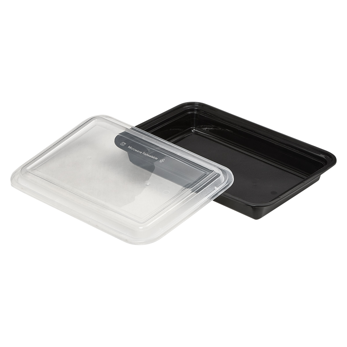 Victoria Bay Take-Out Container Base & Lid Combo 58 OZ Plastic