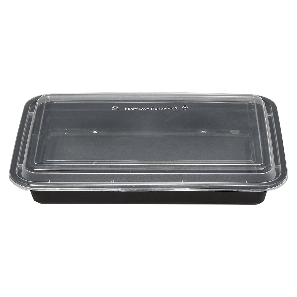 Victoria Bay Take-Out Container Base & Lid Combo 58 OZ Plastic