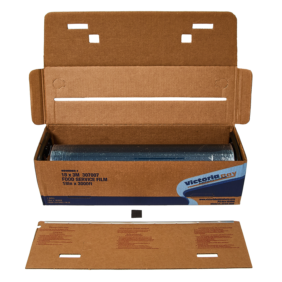 Victoria Bay Multi-Purpose Cling Film Roll 18IN X3000FT Plastic 35