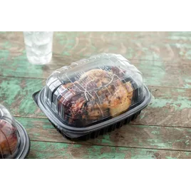 Roasted Chicken Roaster Container & Lid Combo Medium (MED) 50 OZ