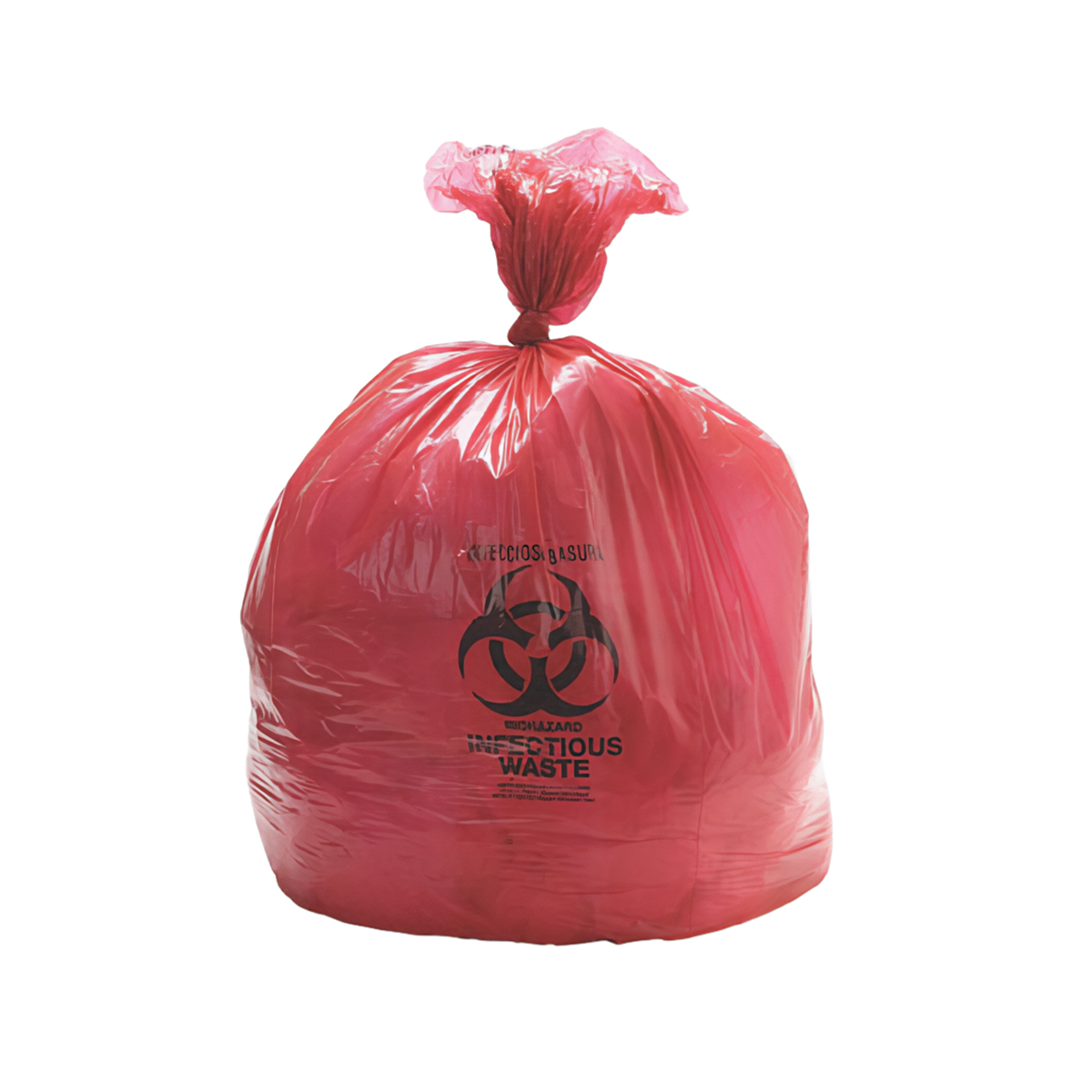 バッグ risk-junk Biohazard Bag 45X49 IN Red Plastic 1.3MIL 150/Case | Imperial Dade