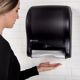 ダムグッド　COT TOWEL!! San Jamar Paper Towel Dispenser 10X14.50X12.50 IN ABS Black
