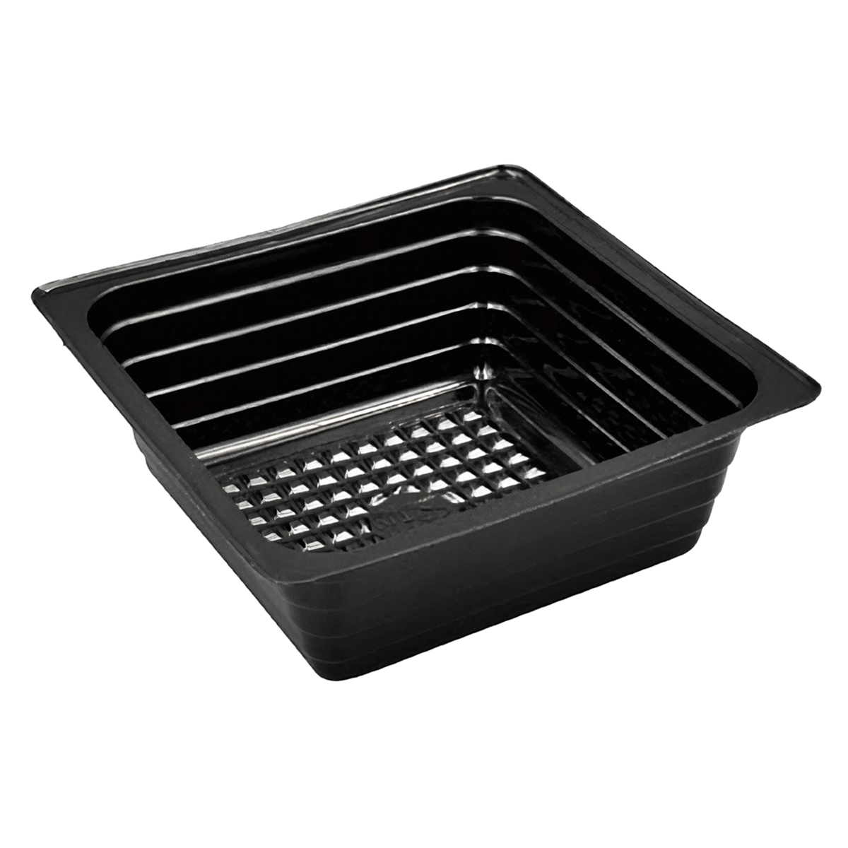 WNA Take-Out Tray 5 OZ Plastic Black OVS 2500/Case | Imperial Brady