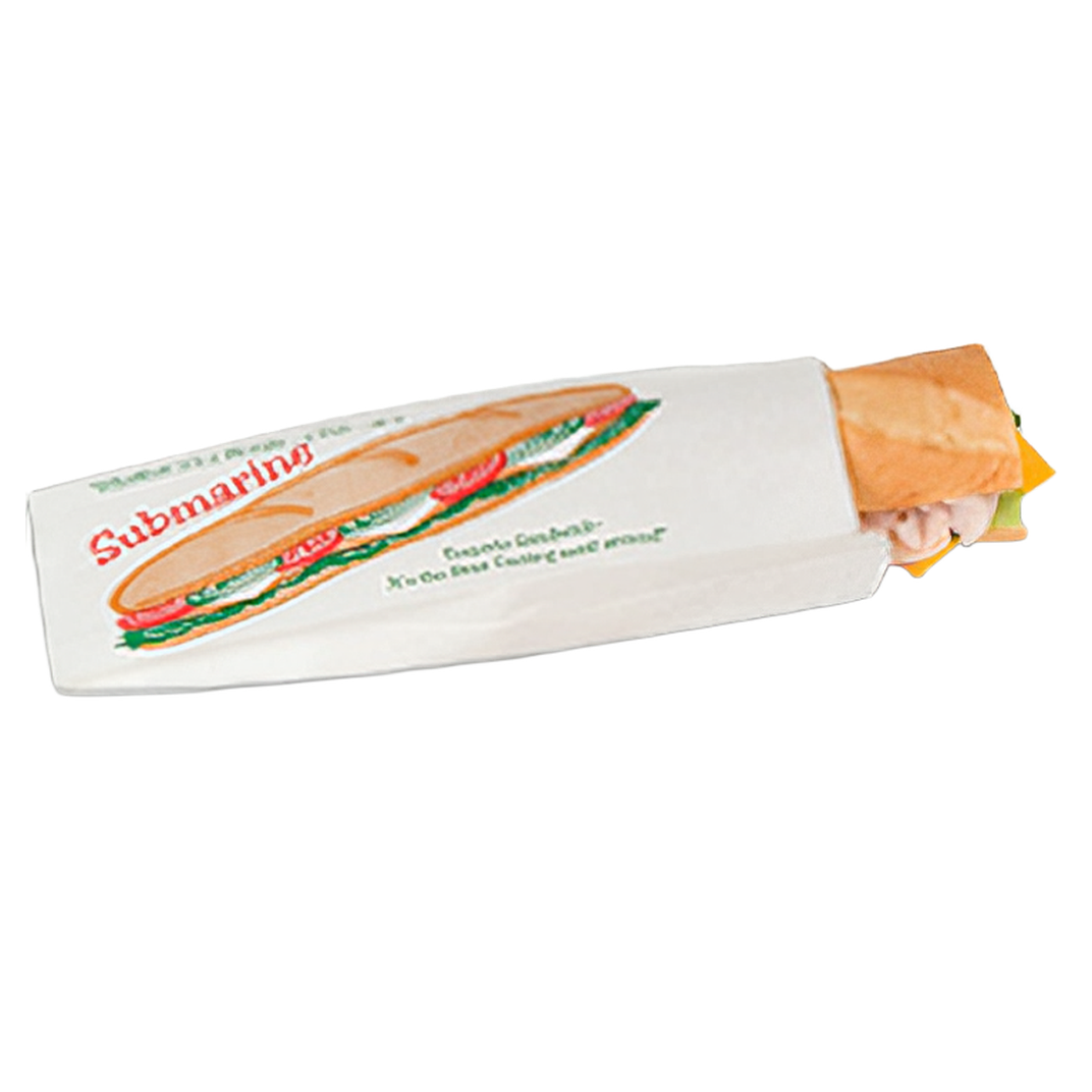 sandwichさん専用　G-RAP 5個数セット Hoagie & Sub Bag 4.5X2X14 IN Paper 1000/Case | Imperial Dade