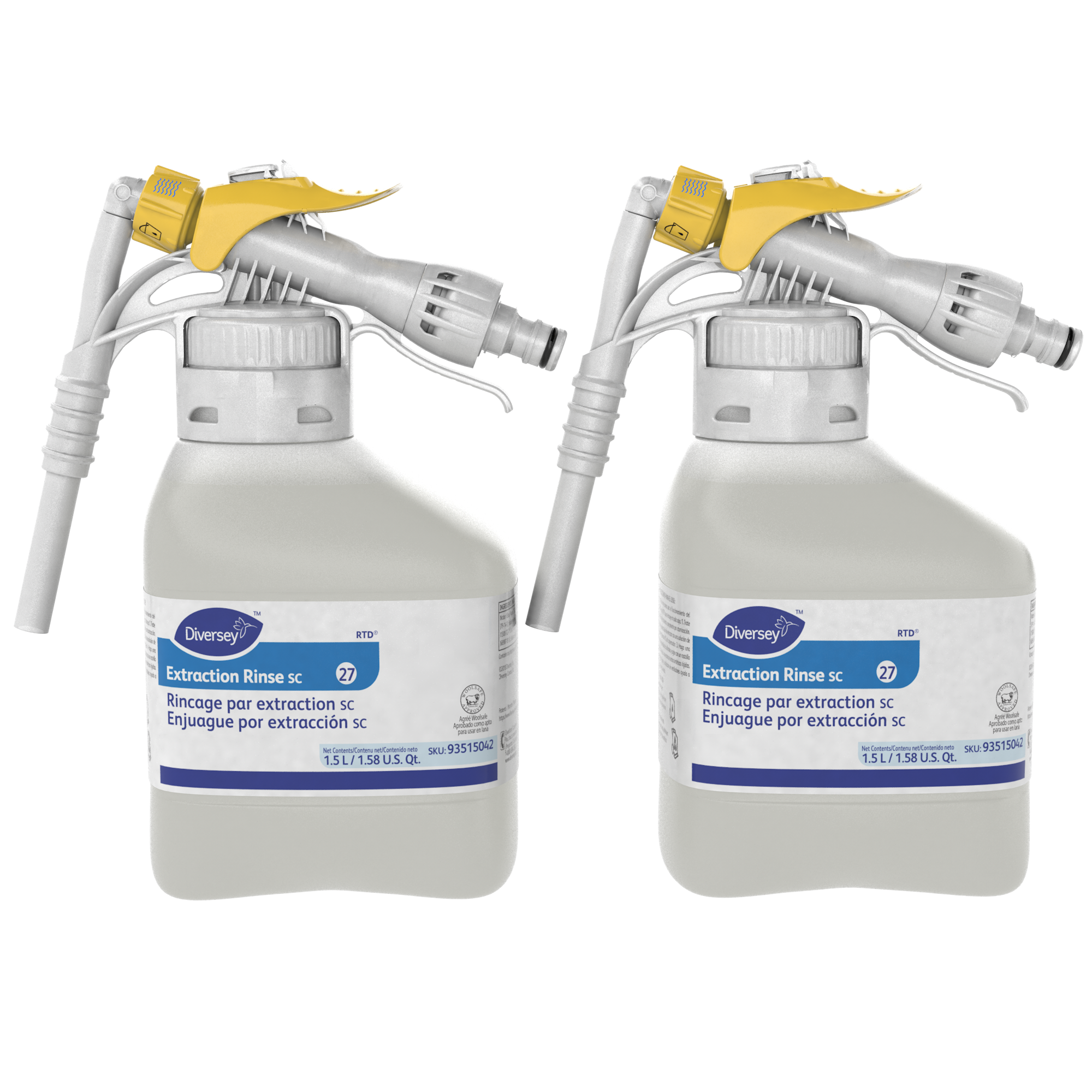 Diversey Fruity Scent Carpet Extraction Rinse 1.5 L Acidic Liquid