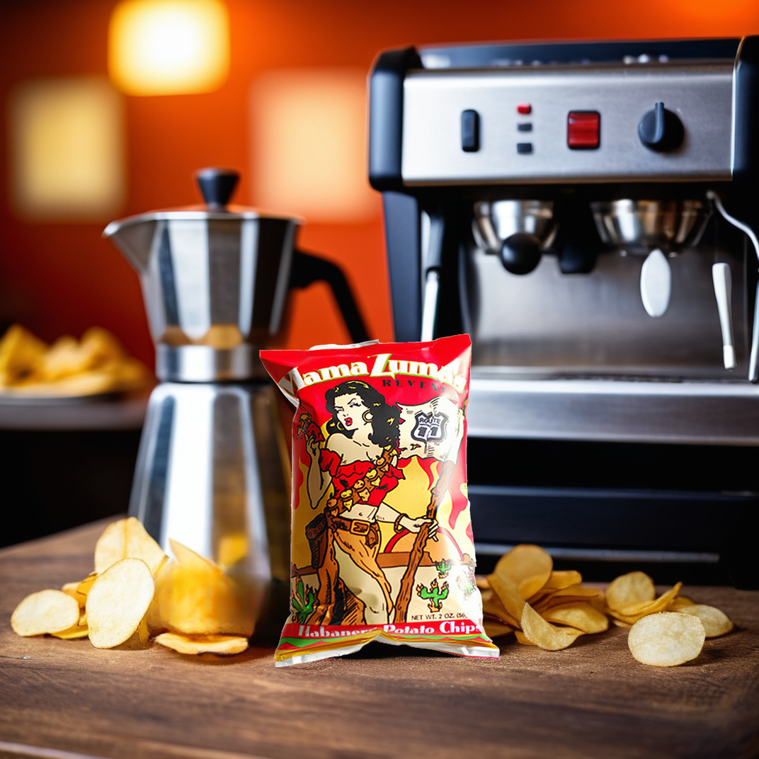 Mama Zuma's Habanero Potato Chips 2 OZ 30/Case | Imperial Dade