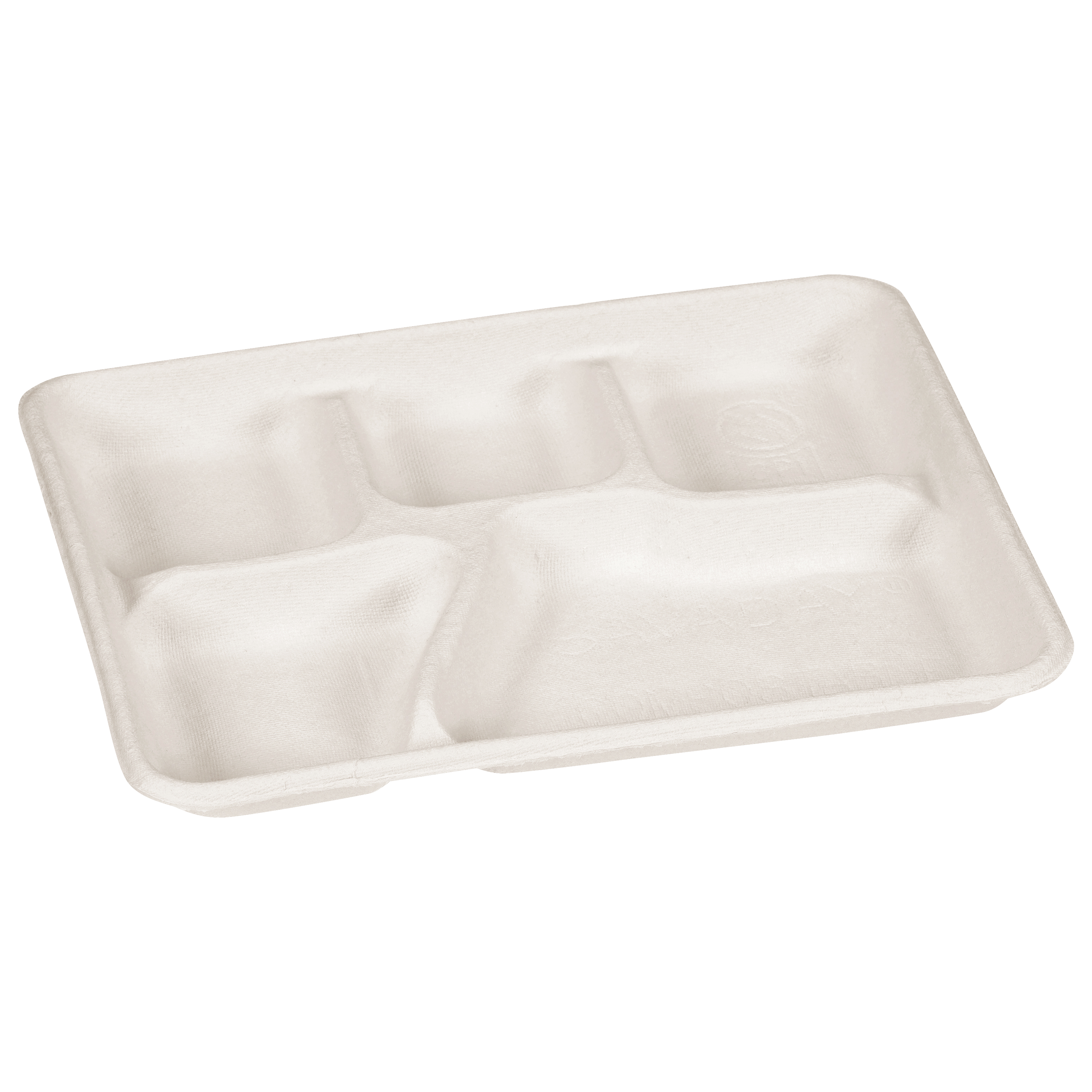 Savaday® Cafeteria & School Lunch Tray 8X10X1 IN 5 Compartment