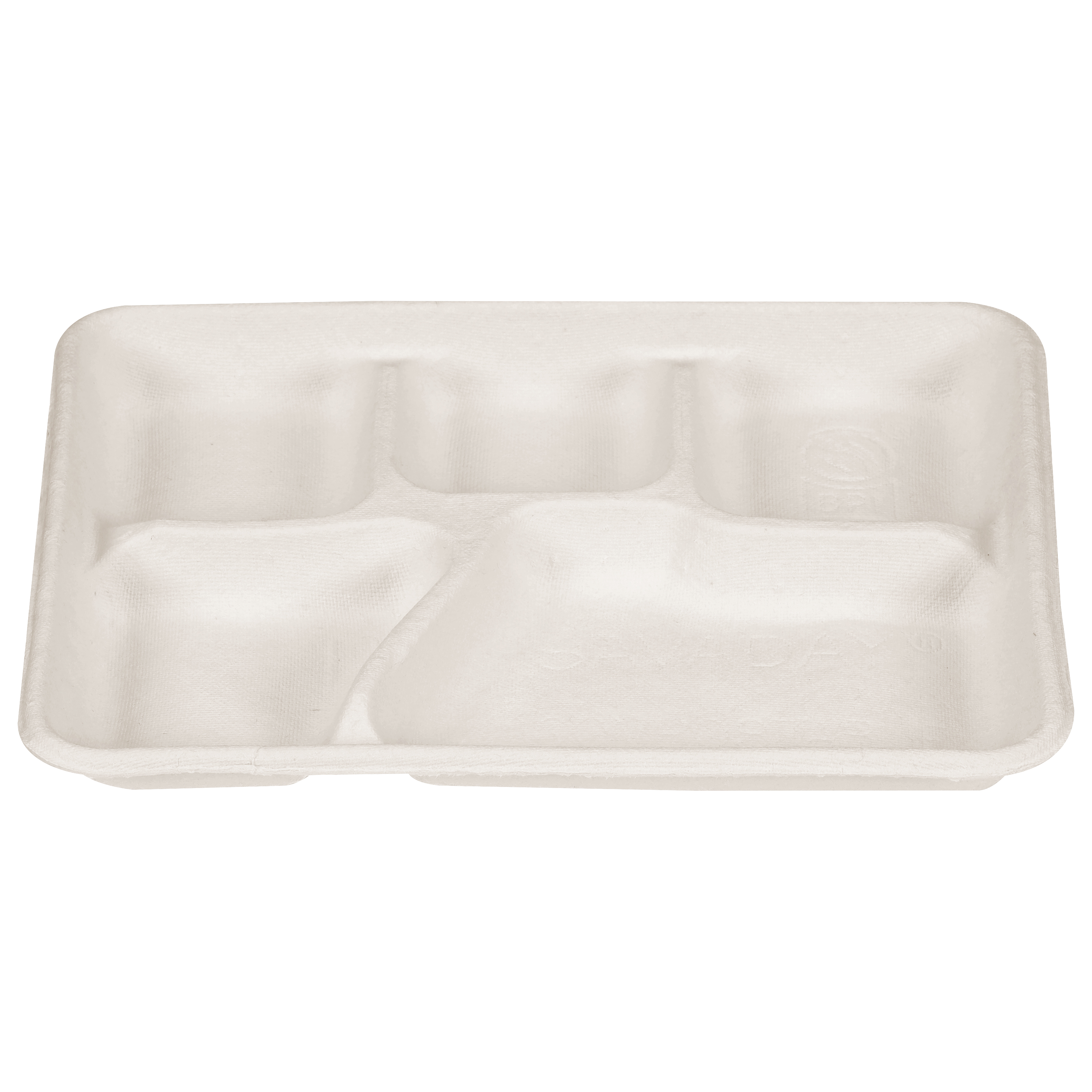 Savaday® Cafeteria & School Lunch Tray 8X10X1 IN 5 Compartment