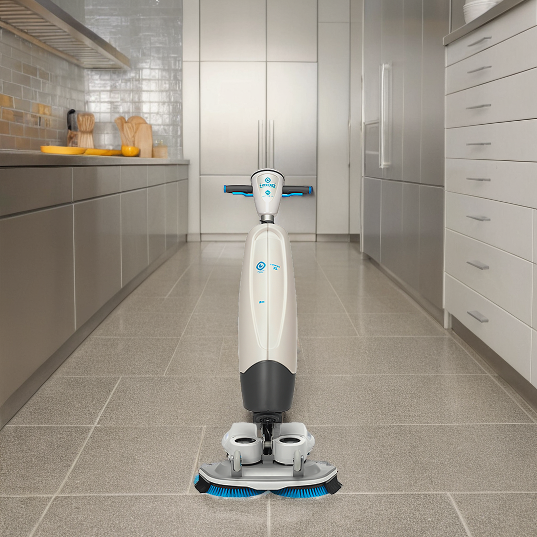 i-Mop Lite Commercial Use Floor Scrubber 24.2v With 13.8IN Head