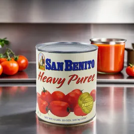 San Benito Tomato Puree 1.06 Heavy #10 CN 6/Case | Imperial Dade