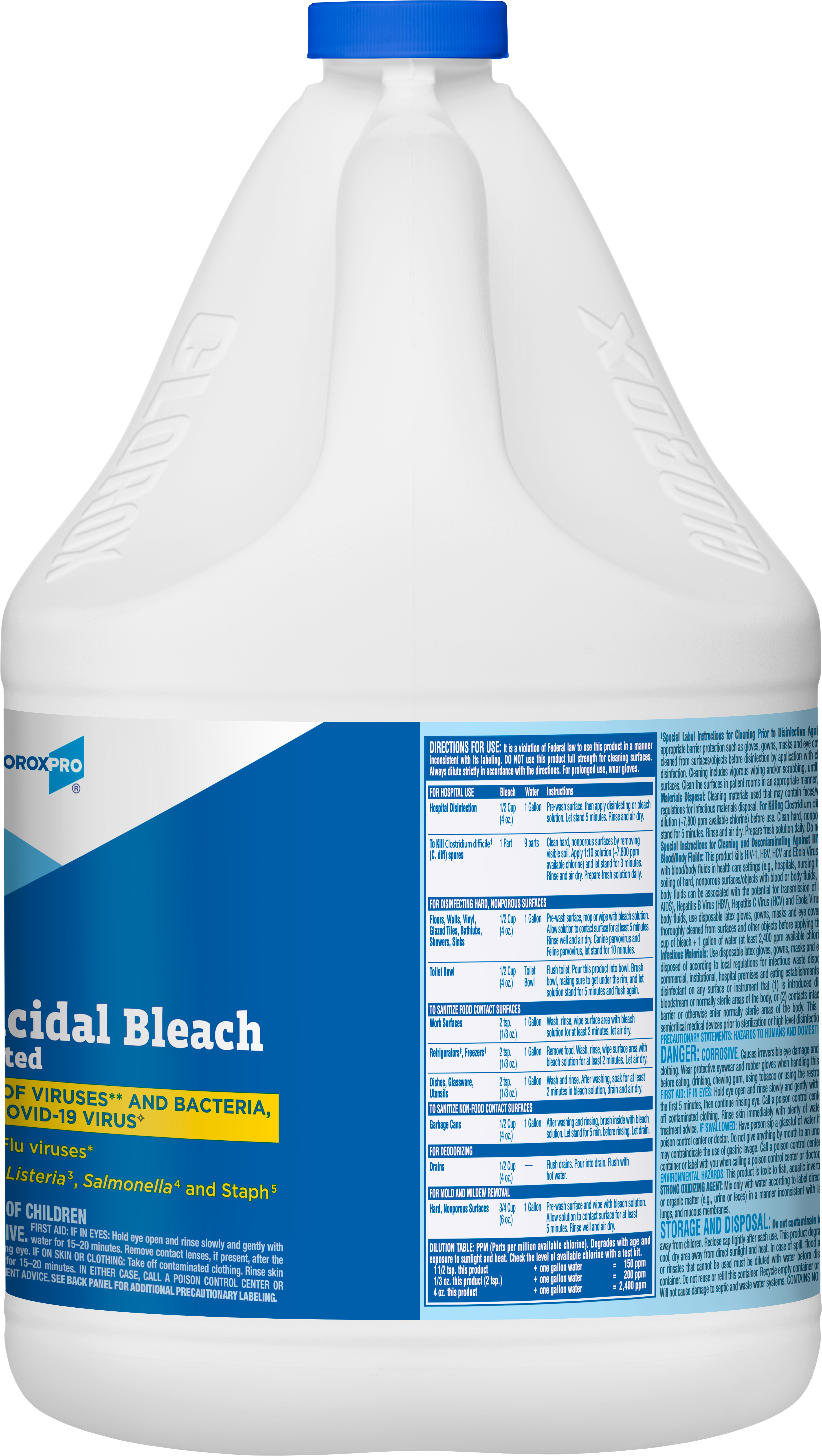 Clorox® Bleach 121 OZ Multi Surface Liquid Antibacterial Child