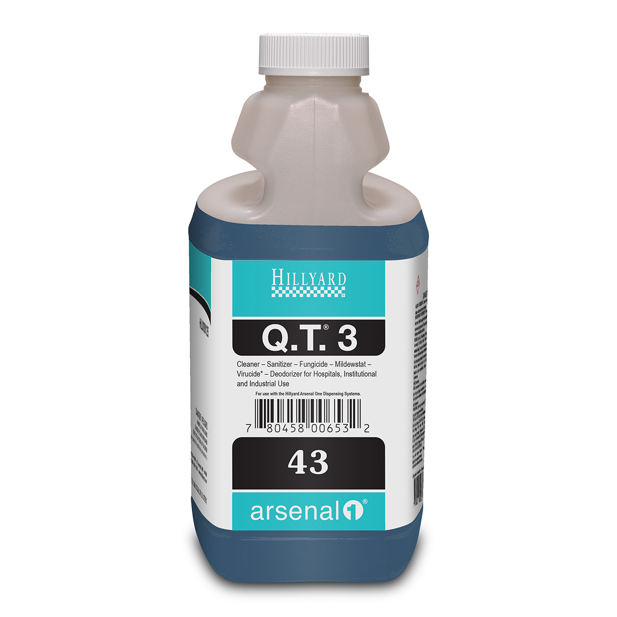 Arsenal® One Q.T. 3 Floral Disinfectant Cleaner 2.5 L Liquid 4