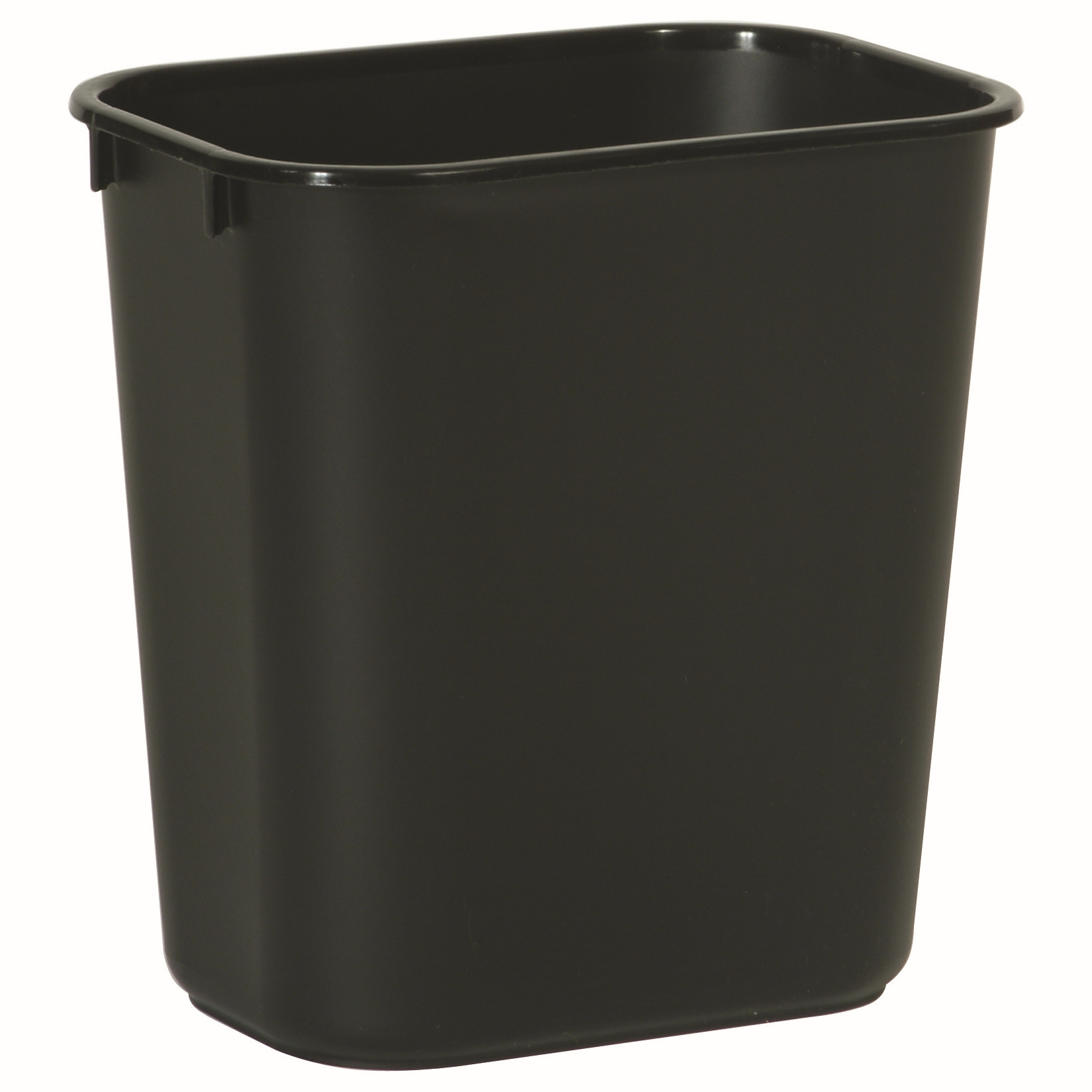 Trash 1-Stream Trash Can 11.75X8.25X12.25 IN 3.25 GAL 13 QT Black