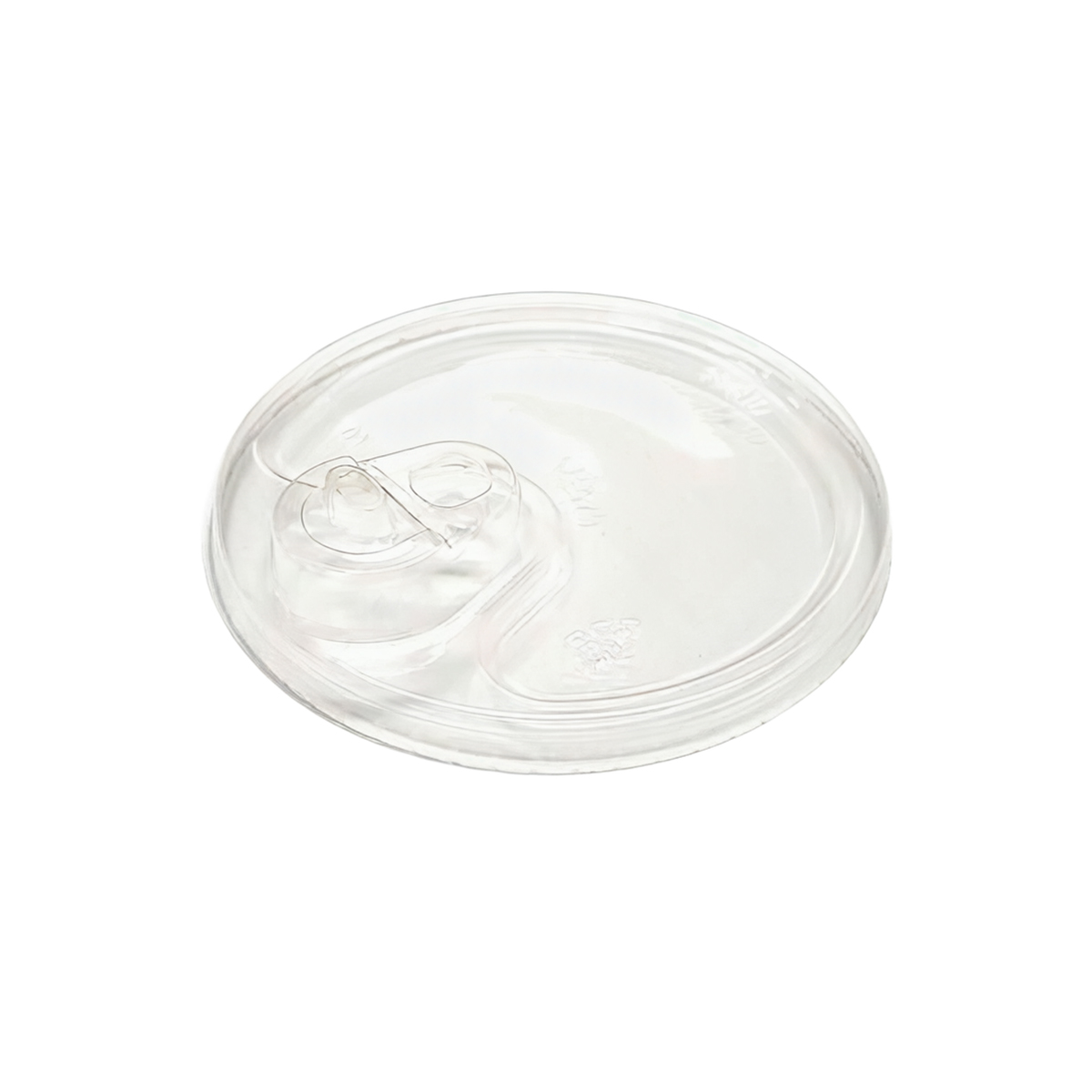 Lid Flat 98MM PET Clear For 12-14-24 OZ Cup Sip Through 1000/Case