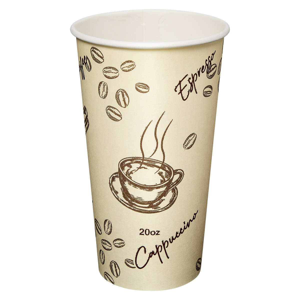 Victoria Bay Hot Cup 20 OZ Paper Serenity II 1000/Case | Imperial Dade