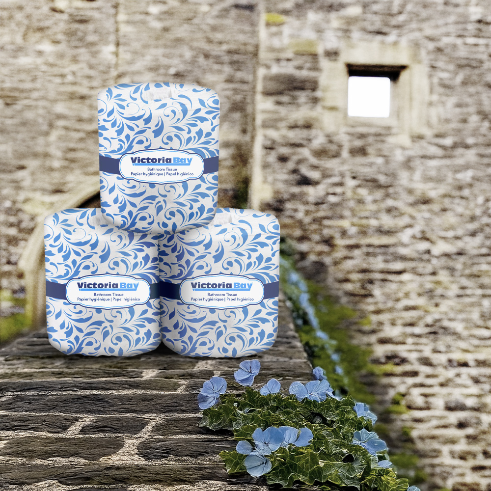 クラフト・布製品 Victoria Victoria Bay Toilet Paper & Tissue Roll 4X3.1 IN 2PLY Virgin Paper