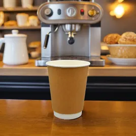 Victoria Bay Hot Cup 12 OZ Double Wall Poly-Coated Paper