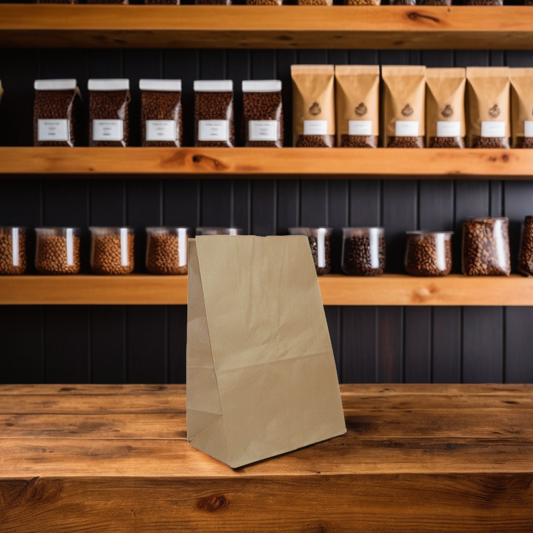 Victoria Bay Bag 1/6 BBL 52 LB Paper Kraft 500/Bundle | Imperial Dade