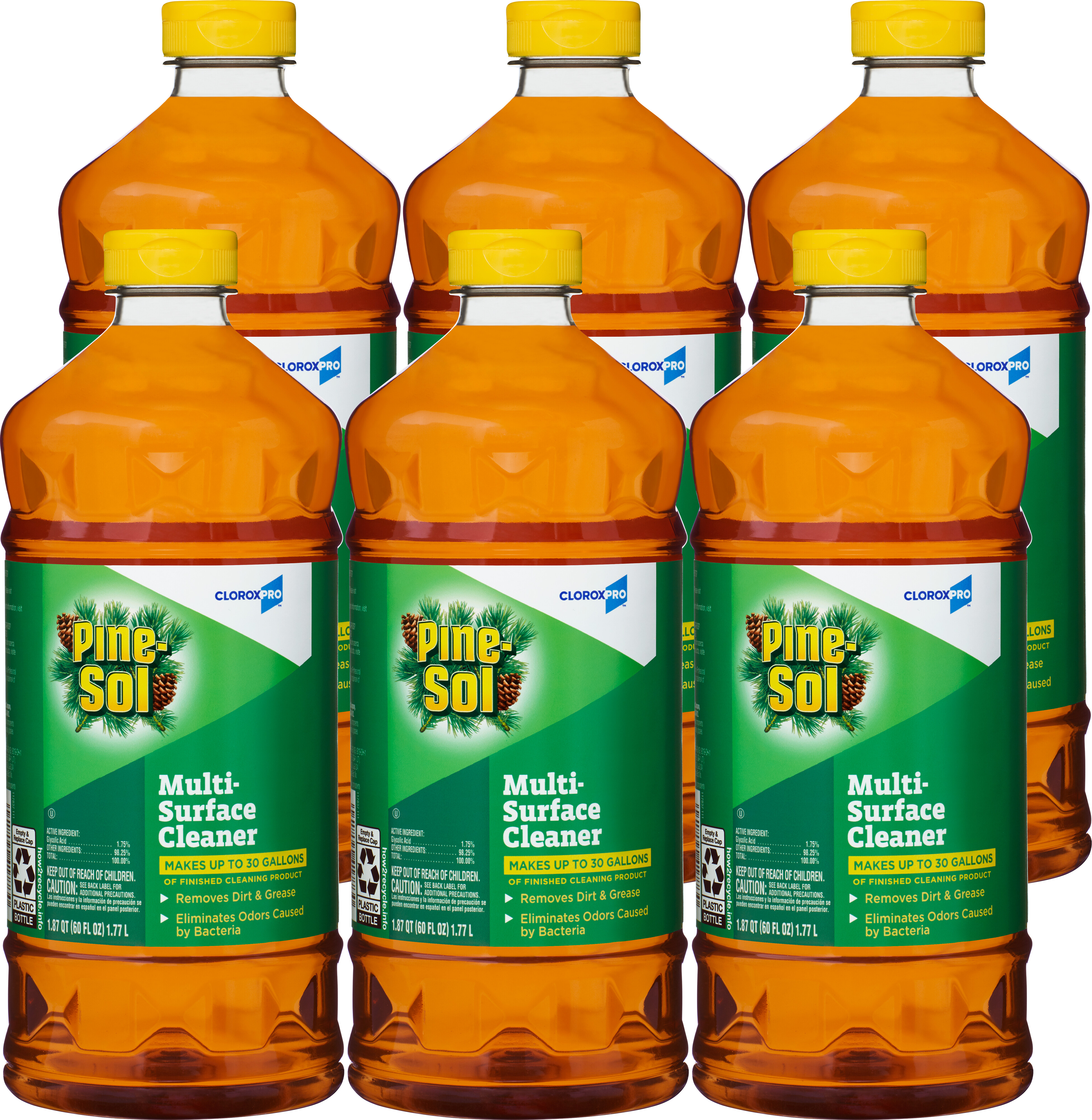 Pine-Sol® Pine Disinfectant Cleaner Deodorizer 60 OZ Multi Surface