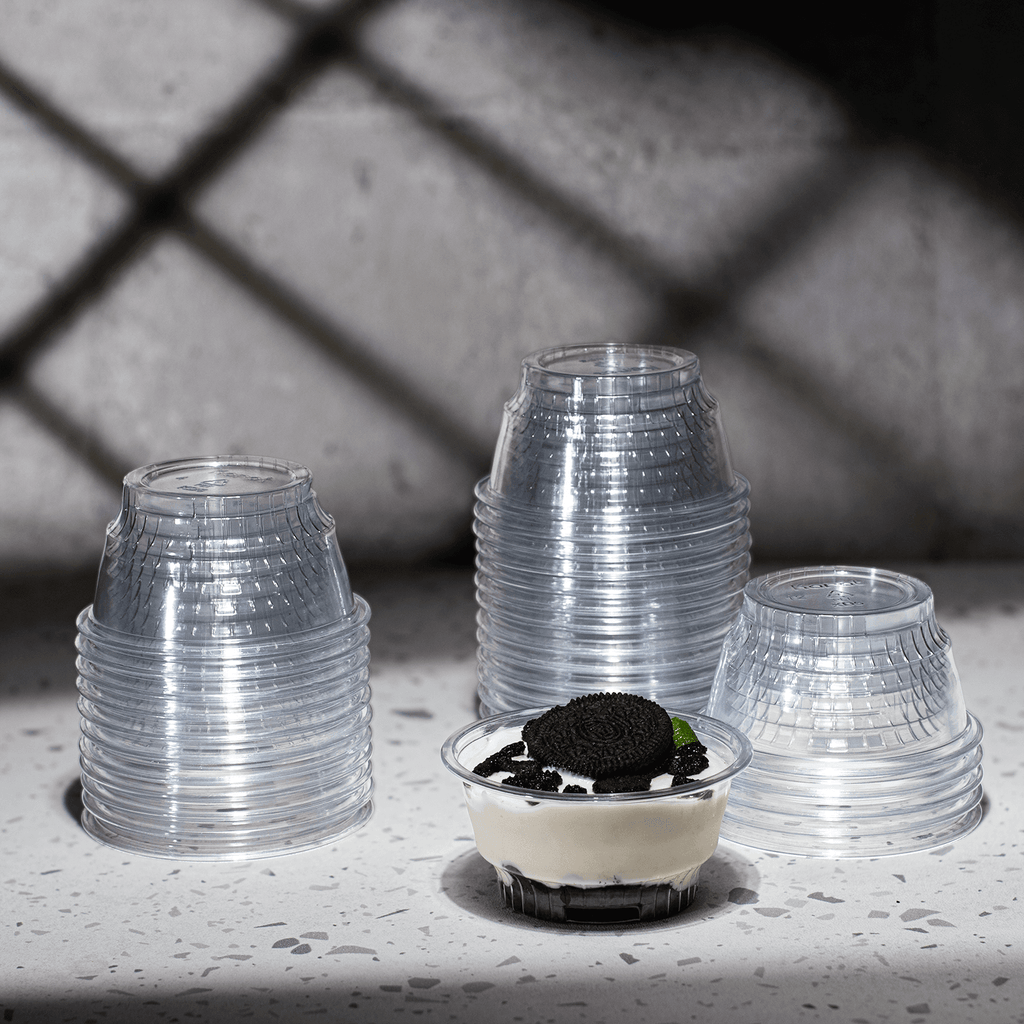 Karat® Dessert Container 5 OZ PET Clear 1000/Case | Imperial Dade