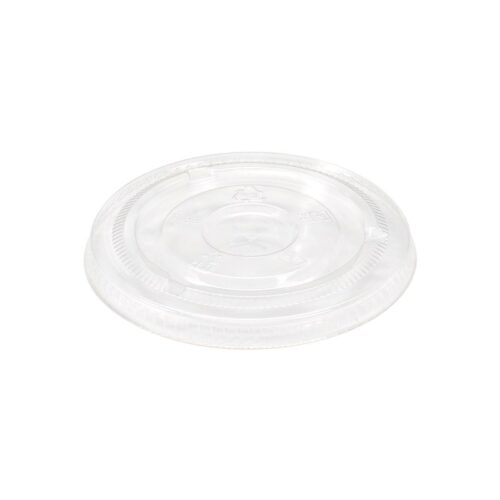 KODACUP Lid Flat Clear For 12-24 FLOZ Cup Straw Slot 1000