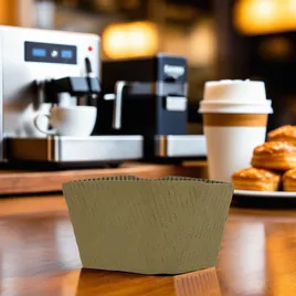 Victoria Bay Cup Sleeve Paperboard Kraft For 12-20 OZ For Coffee Cup ...
