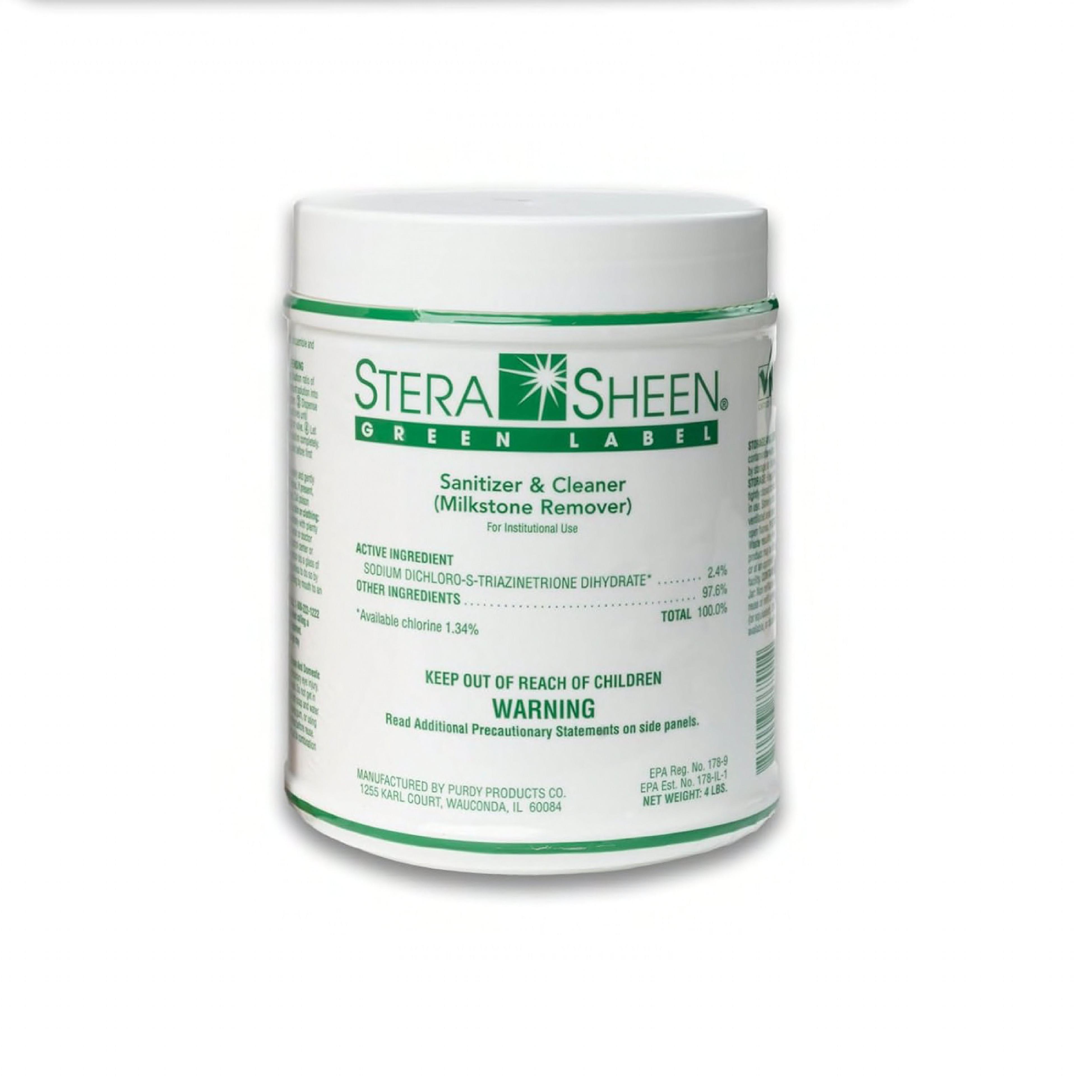 Stera-Sheen Ice Machine Sanitizer 4 LB 4/Case | Imperial Dade
