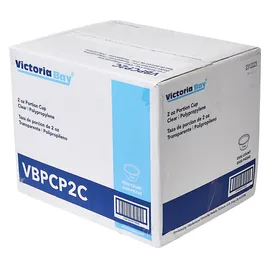 Victoria Bay Souffle & Portion Cup 2 OZ PP Clear Round 50