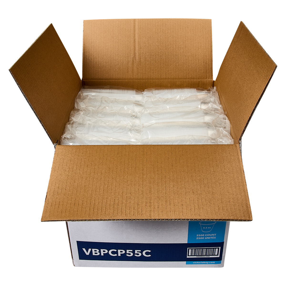 Victoria Bay Souffle & Portion Cup 5.5 OZ PP Clear Round 50 Count