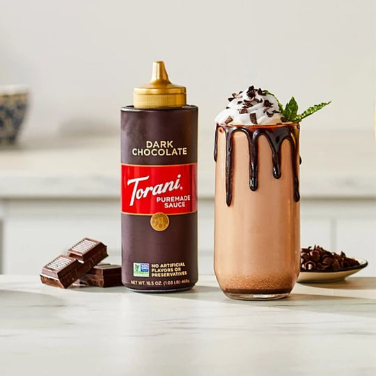 Puremade Dark Chocolate Sauce 64 OZ 1/Each | Imperial Dade