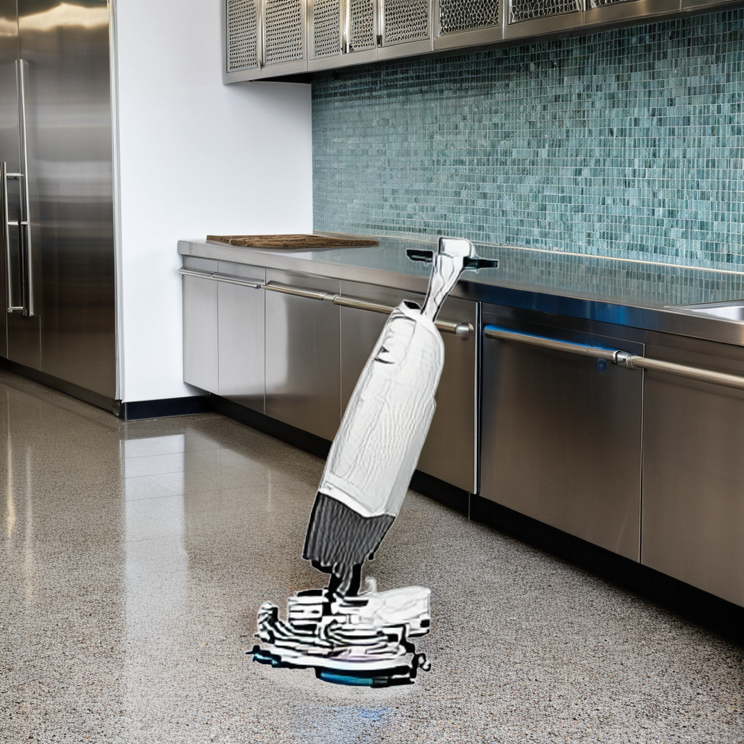 Nobles® I-Mop XL Plus Auto Scrubber 2 Batteries Battery Charger 1