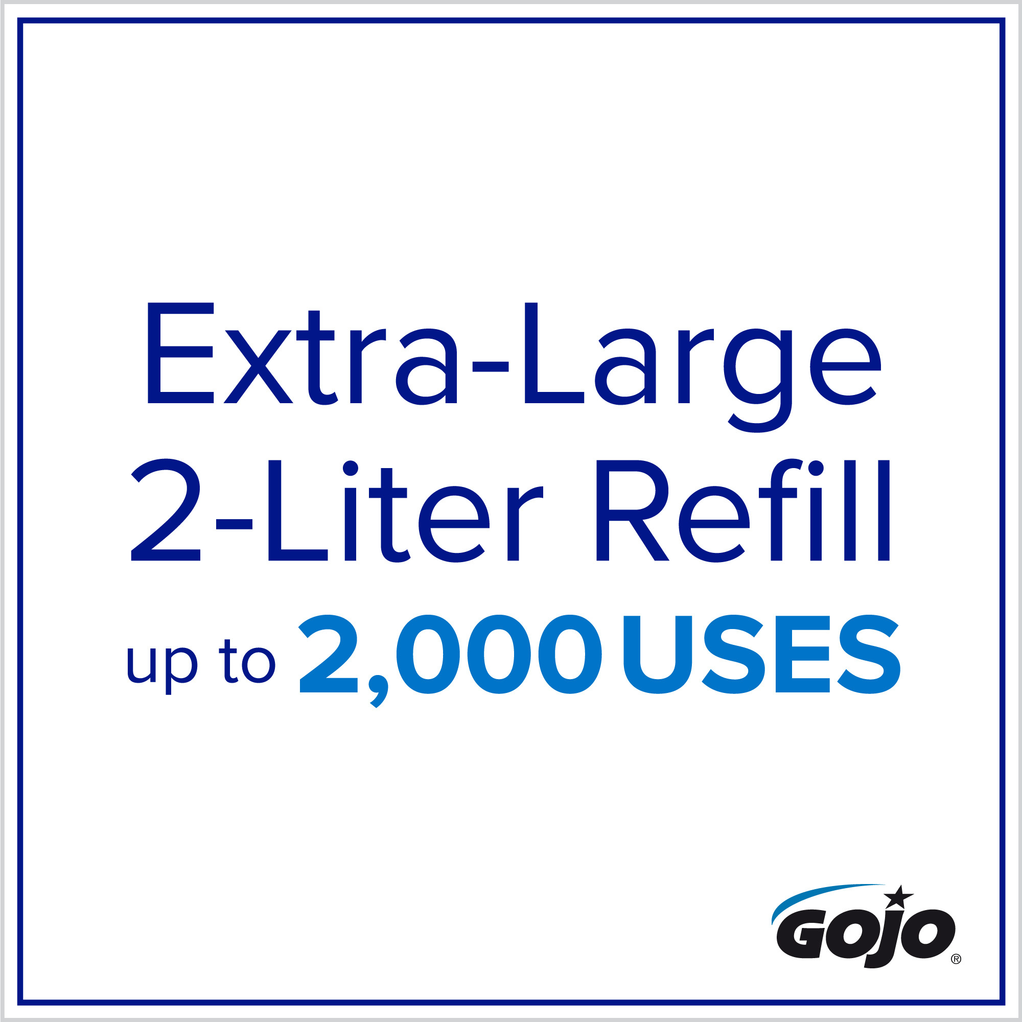 GOJO® FMX-20 Soap Dispenser Foam 2000 mL 11.66X6.5X4.68 IN Black