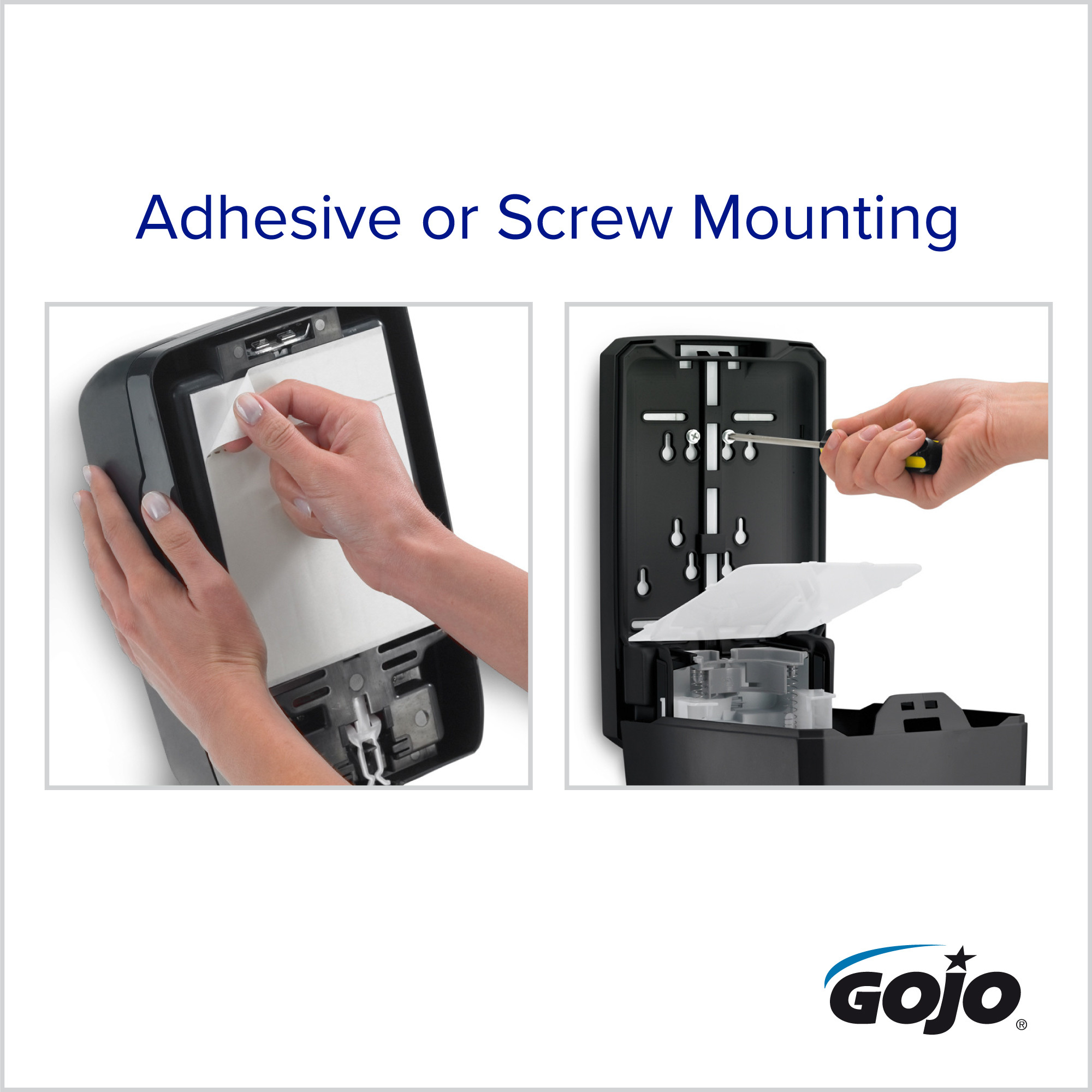 GOJO® FMX-20 Soap Dispenser Foam 2000 mL 11.66X6.5X4.68 IN Black